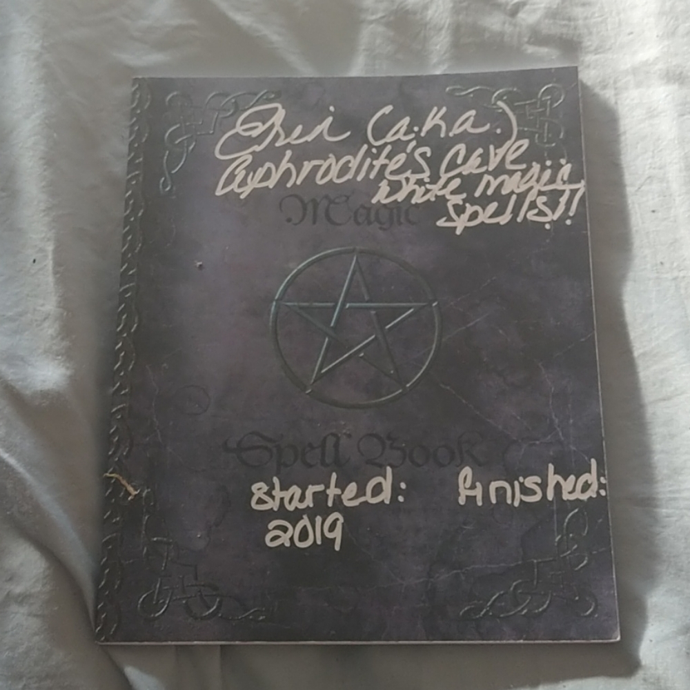 Wiccan Workbook for spell work